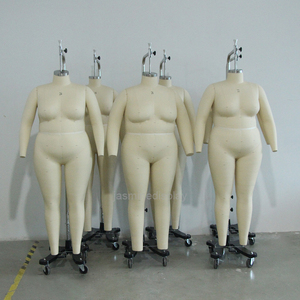 JASMINE GB Plus Weibliche Schneiderpuppe Schaufensterpuppe Ganzkörper mit Standfuß Größe 2-26W aus Fiberglas für Mädchen - Product Image 2