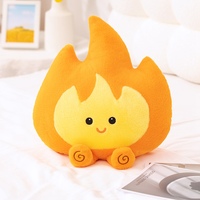Vente chaude en peluche petite flamme peluche Animal décoration de la maison enfants cadeaux d'anniversaire poupée flamme douce