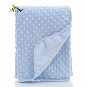 Manta de Bebé Súper Suave al por Mayor 2025, 100% Poliéster Minky Dot para <span class=keywords><strong>Cama</strong></span> de Lana, Invierno, Recién Nacidos, Niños, Textil para el Hogar <span class=keywords><strong>con</strong></span> Diseño a Cuadros - Product Image 4