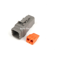 Connecteurs DTM série E007 mâle vers femelle, bornes fil à fil 2P 3P 4P 6P 8P 12P pour automobile, certifiés RoHS