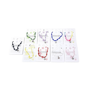 Bracelet à breloques Clie Star en acier inoxydable, bijoux de mode unisexe, coffret cadeau 12 pièces - Product Image 2