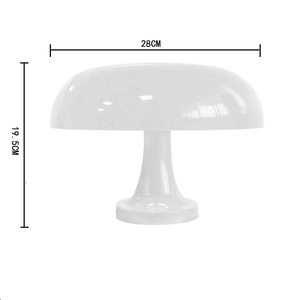 Lampe de chevet moderne de luxe à LED USB en forme de <span class=keywords><strong>champignon</strong></span>, nouveau design pour l'intérieur, style italien, support en ABS pour la lecture, bureau, chevet, ambiance nocturne - Product Image 6