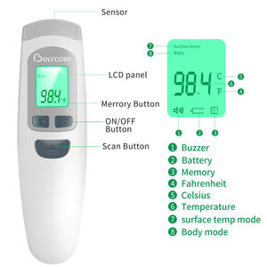 Capteur infrarouge 1 seconde lecture bébé adulte front thermomètre médical <span class=keywords><strong>sans</strong></span> <span class=keywords><strong>contact</strong></span> - Product Image 3
