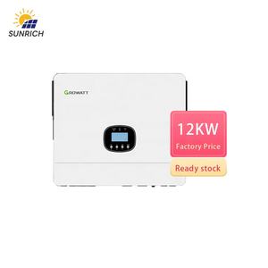 Onduleur <span class=keywords><strong>Growatt</strong></span> <span class=keywords><strong>SPF</strong></span> 8000 <span class=keywords><strong>10000</strong></span> 12000 ES de vente chaude avec onduleur hybride monophasé WIFI pour système solaire domestique - Product Image 1