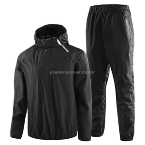 Combinaison <span class=keywords><strong>de</strong></span> sauna chaude à manches longues pour hommes pour l'entraînement, le fitness et <span class=keywords><strong>la</strong></span> maison Pantalon <span class=keywords><strong>de</strong></span> survêtement amincissant pour perdre du <span class=keywords><strong>poids</strong></span> - Product Image 2