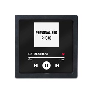 Nuevo Imán de Refrigerador Acrílico Personalizado al por Mayor con Reproductor de Música, Imán de Refrigerador con Álbum de Fotos Personalizado DIY - Product Image 2