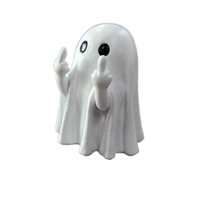 Adornos de Resina con Diseño de Corazón y Dedo Medio, Lindos y Ecológicos, para Halloween, Nuevo Artículo Popular Transfronterizo - Product Image 2