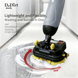Machine de nettoyage de sol en <span class=keywords><strong>carrelage</strong></span> professionnelle commerciale sans fil Mini laveuse de sol automatique verticale pour éliminer l'eau du sol - Product Image 4