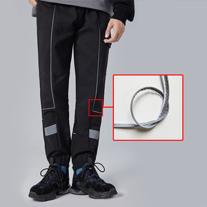 Sọc Phản Quang Màu Bạc Tùy Chỉnh Chất Lượng Tốt Để May Trên Quần Áo Sử Dụng 25 Lần Kiểm Tra Chu Kỳ Giặt - Product Image 1