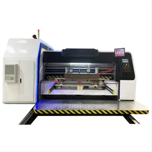 Automatic Carton Box Flexo Printer Slotter Die Cutter Machine Corrugated Box Making Machine