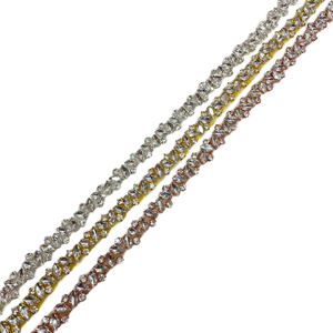 Cinturón de boda de estilo marroquí, accesorios de bricolaje de lujo con técnica de fijación en caliente, diamantes de imitación sueltos, Material de vidrio, precio de fábrica - Product Image 2