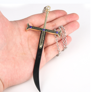 XINRUI Luffy <span class=keywords><strong>Mini</strong></span> Épée en <span class=keywords><strong>Fer</strong></span> Chapeau de Paille Pirates Anime Échelle 1:6 Cadeau de Collection pour Hommes - Product Image 5