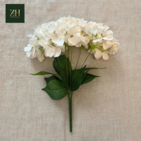 Buket Bunga Hydrangea Buatan Multi-Warna Zhuohui dari Sutra untuk Dekorasi Gapura Pernikahan di Kamboja