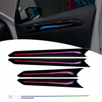 LED-Ambientebeleuchtung für VW T-ROC 2018-2022 Auto-Innenraum Atmosphärenlicht Sternenhimmel Galaxie-Stil Nachrüstung