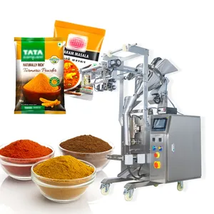 Automatique petite poche sachets piment poudre machine à emballer épice poudre remplissage machine d'emballage