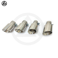 Embouts d'échappement CSZ de haute qualité pour BMW G80 G82 G87 G90 F90 M3 M4 M2 M5 X3M X4M en acier inoxydable argenté