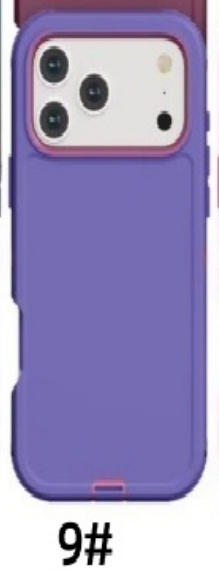 9# Violet + Rose rouge
