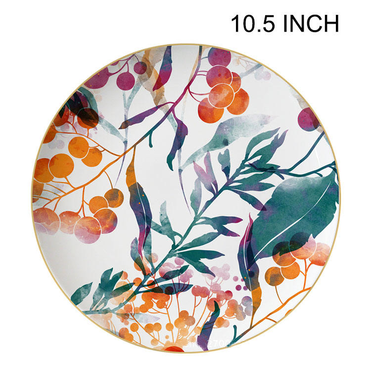 pink - 10.5 inch plate