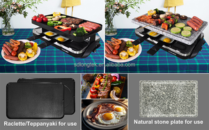 Grill électrique portable d'intérieur <span class=keywords><strong>2</strong></span>-en-1 avec plaque antiadhésive PTFE, sans fumée, contrôle de la température, 1500W, nettoyage facile pour usage domestique - Product Image 2