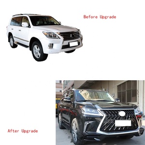 Ventas de fábrica LX570 Kit de carrocería Piezas de modificación de actualización de parachoques delantero para <span class=keywords><strong>Lexus</strong></span> 2008-2015 LX570 Compatible con el modelo <span class=keywords><strong>2016</strong></span> - Product Image 2