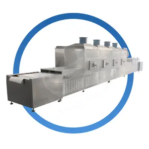 Orme Industriële Dehydrator Apparatuur Plantaardige Rode Chilipeper Vloeibare Voedsel Droge Magnetron Sterilisatie Machine