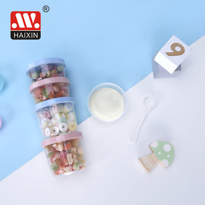 Mini bé thực phẩm hộp 6 cái Set Stackable nhỏ 50ml Vòng tái sử dụng thực phẩm lưu trữ container - Product Image 3