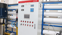 Planta de Desalinización de 50 T/H, Sistema de Tratamiento de Agua por Ósmosis Inversa de 50000 LPH para Agua de Alimentación de Calderas de Plantas de Energía, Estructura de Acero Inoxidable SS304, PLC Automático
