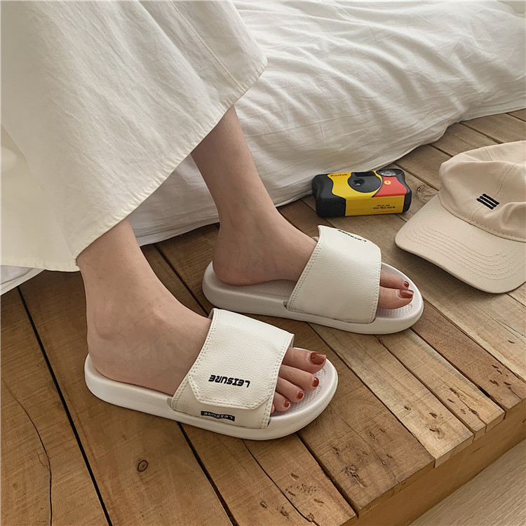 2021 Women Slippers House Unisex Flip Flops Non Slip Beach Slides Sandals Ladies Shoes Slipper
