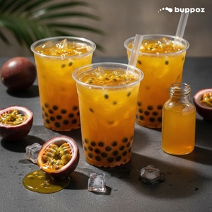 Jarabe de Maracuyá en Botella de 5 kg, Halal, HACCP, Vegetariano, para Té de Burbujas, Tiendas de Té con Leche, OEM, ODM - Product Image 5