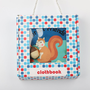 Toy Kid Baby <span class=keywords><strong>Juguetes</strong></span> educativos Primer bosque del bebé Libro de tela suave - Product Image 4