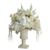 Accessoires de décoration de mariage : Colonnes romaines, pots de fleurs, chemins de table, présentoirs de vitrine, décorations pour événements d'ouverture, fleurs en flocage