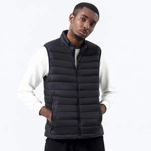 Men's Casual Waterproof Sleeveless Golf Bodywarmer Quilted Vest Softshell Padding Warm Filling Outer Wear <strong>Waistcoat</strong> - Product Image 4