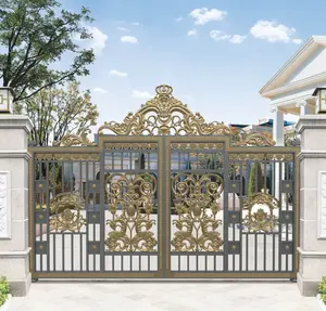 Tuinhek Luxe Voor Villa Versieren Gegoten Aluminium Swing Gates