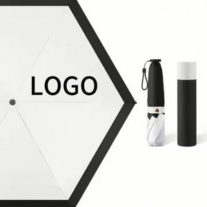 OEM New Design Pocket Promotional Capsule Parasol Portable UV Small Foldable Mini 5 Folding Custom Logo <b>Umbrella</b> - Product Image 1