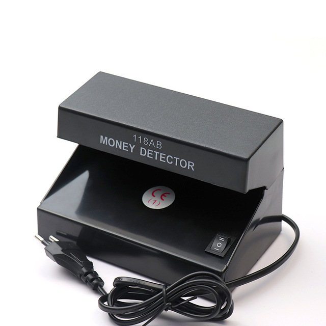 Money Detector 118AB Banknote Detector UV Light Detecting