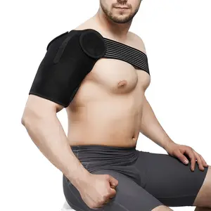 뜨거운 판매 오른쪽 및 왼쪽 팔 압축 조정 가능한 찢어진 회전근 커프 지원 어깨 보호대