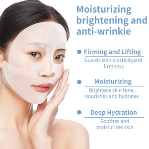 Masque en hydrogel pour le visage en cristal de collagène et vitamine C hydratant en 2 parties - Product Image 6