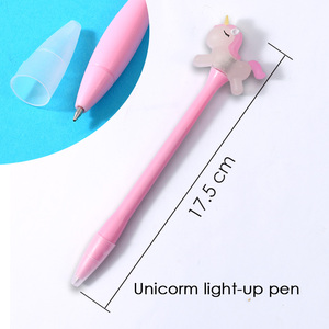 Juego de Bolígrafos de Gel de Plástico Premium FOSKA, Lindos Bolígrafos Luminosos con Diseño de Unicornio para Escribir en el Diario, Tomar Notas, Dibujar, Marcar y Dibujar - Product Image 6