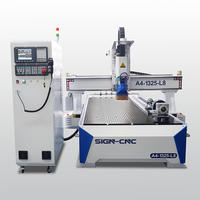 SIGN 4 * 8ft bois cnc routeur atc routeur sculpture sur bois 3 axes atc cnc routeur prix de la machine pour le bois