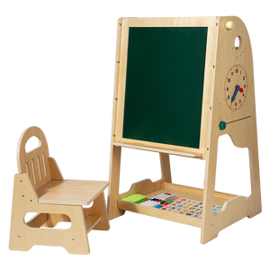 2 في واحد لوحة رسم مع كرسي للأطفال - Product Image 6