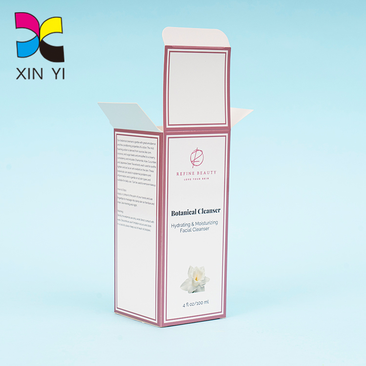 Factory custom paper box packaging customised boxes beauty paper box for cosmetics