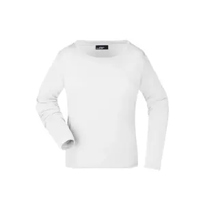 T-shirt da donna a maniche lunghe personalizzabile per merchandising - Product Image 1