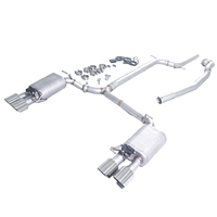GFC Catback Valvetronic Silencieux pour Audi A4 A5 B8 1.8T 2.0T 2008-2016 Tuyau d'échappement de valve de voiture haute performance