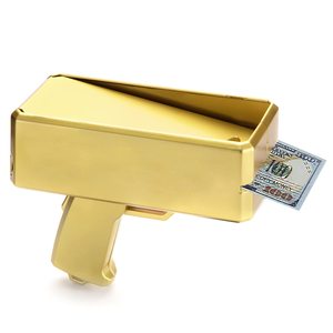 Leere Super Money <span class=keywords><strong>Guns</strong></span> Papiers pray Machen Sie Bargeld Regen Spielzeug Handheld Gun Bill Dispenser Geld Shooter Gun Toys - Product Image 3