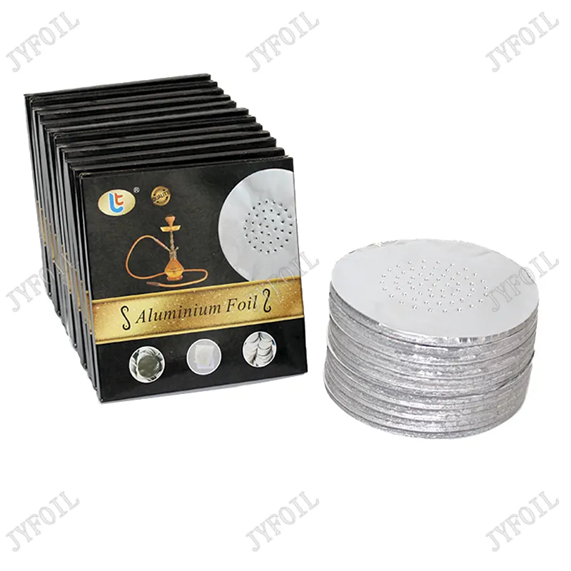 Arabic Narguile Smoking Hookah Shisha Bowl Accessories Disposable Round Shape Thick Hookah Aluminium Foil Paper