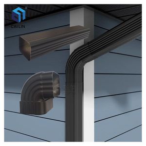 Résistance à la corrosion Forte résistance aux intempéries <span class=keywords><strong>Gouttière</strong></span> en aluminium légère de haute qualité adaptée au toit en argile - Product Image 2