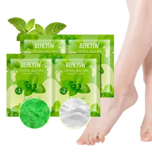 OEM ODM Natural Skin Care Softens Calluses Spa Products Moisturizing Whitening Foot Spa Jelly Foot Soak