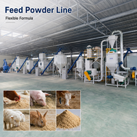Usine de production directe d'aliments pour volailles pour l'élevage de poulets de chair, de poules pondeuses et la transformation d'aliments pour poulets commerciaux