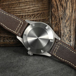 Fabricante profesional 39mm Hombres Relojes de piloto mecánico 20 Bar Impermeable Logotipo personalizado Reloj DE BUCEO automático Titanio - Product Image 4