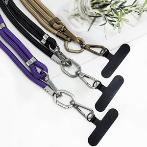 Phone <b>Lanyard</b> 7mm <b>Polyester</b> Adjustable Crossbody With Pads For Mobile Phone - Product Image 1